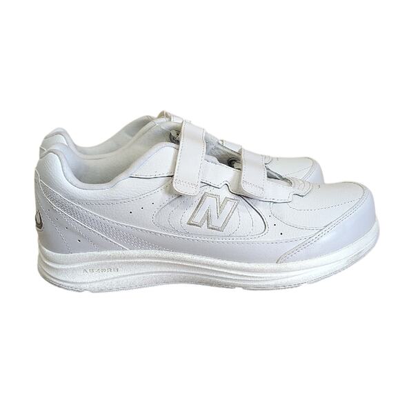 New Balance 577 SL-2 Walking Abzorb White Vecro Strap On Active Sneaker Shoes - Picture 1 of 8